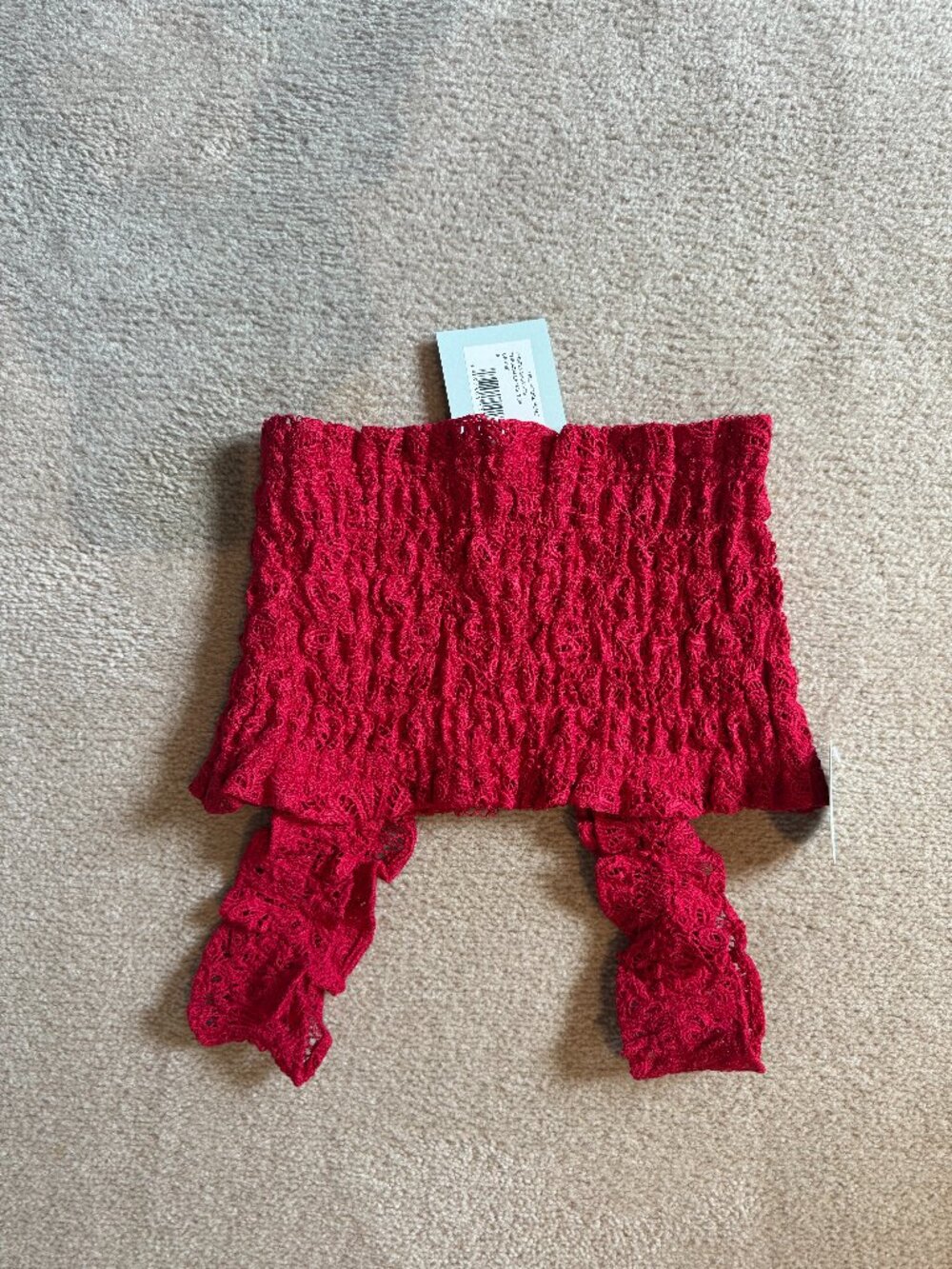 Hill House Home The Azalea Nap Top Cerise Lace · Size: S